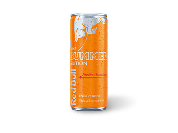 Red-Bull Ərik–Çiyələk enerji içkisi